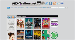 Desktop Screenshot of hd-trailers.net